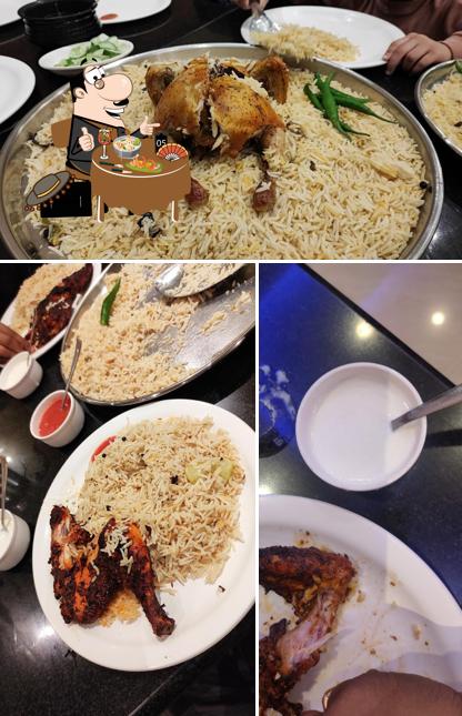 Food at Al Zaad restaurant