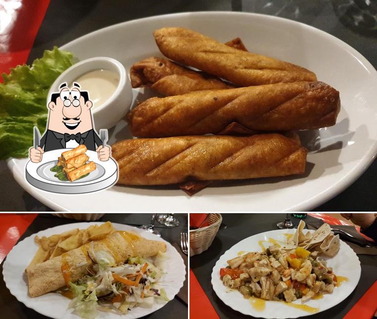 Involtini primavera al American House Grill