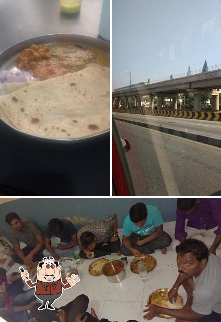 Food at Anantha Sai Mess