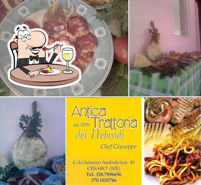 Platti al Antica Trattoria dei Nebrodi