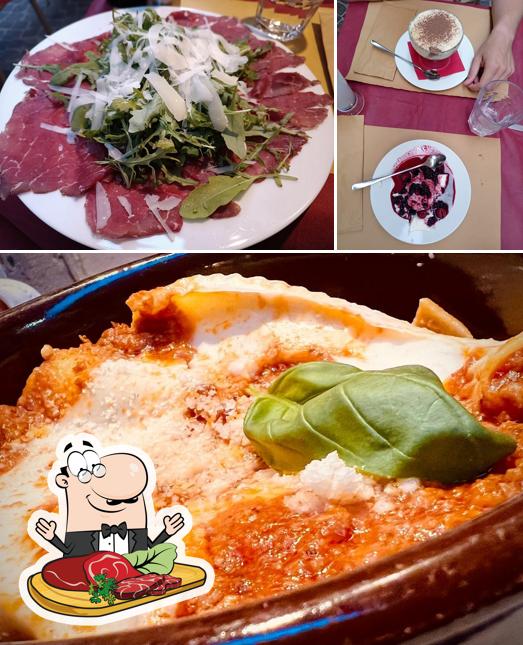 Carpaccio di manzo al Cafe Bar Maggio