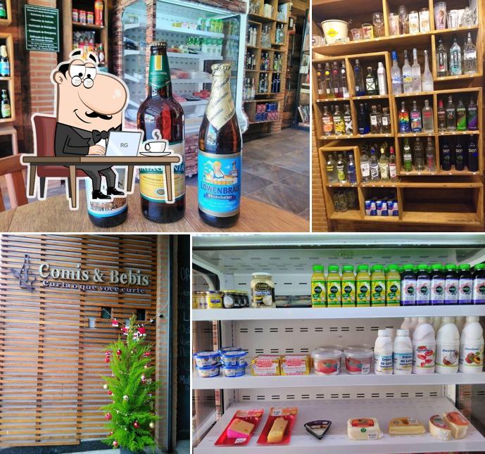 O interior do Comis & Bebis