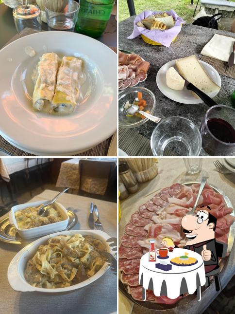 Piatto di formaggi al Crotto Mirabel