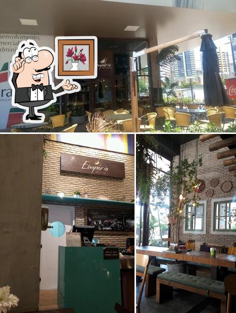 O interior do Empório da Tapioca