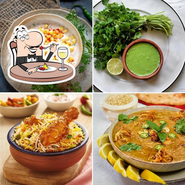 Meals at Firoz hotel chicken biryani counter