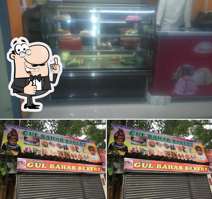 See this picture of Gulbahar Bakery