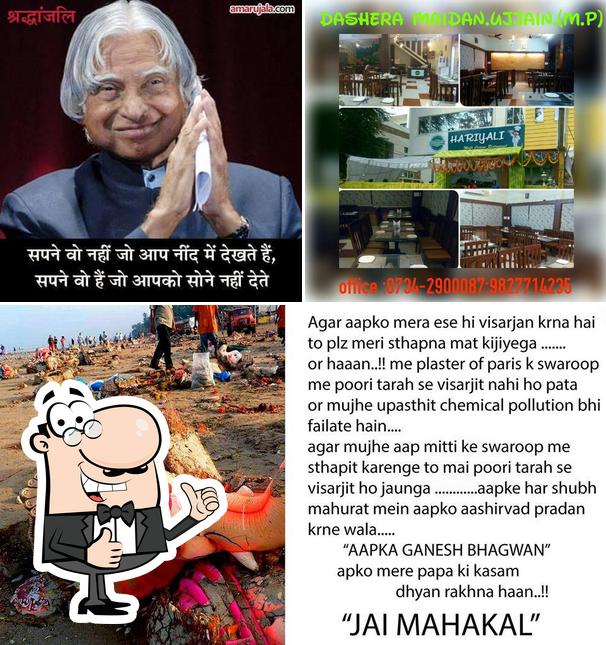 Look at the picture of Hariyali Resturant