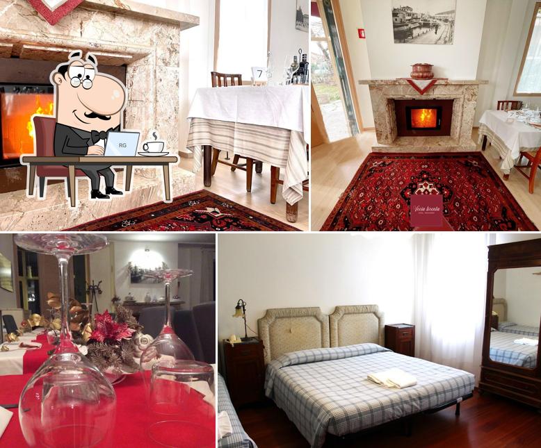 Gli interni di Ristorante hotel Vecia Brenta