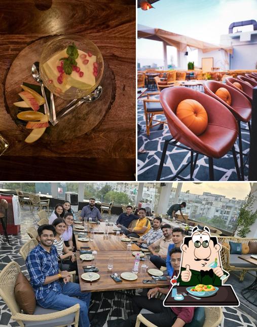 The picture of Iris Indore’s food and interior