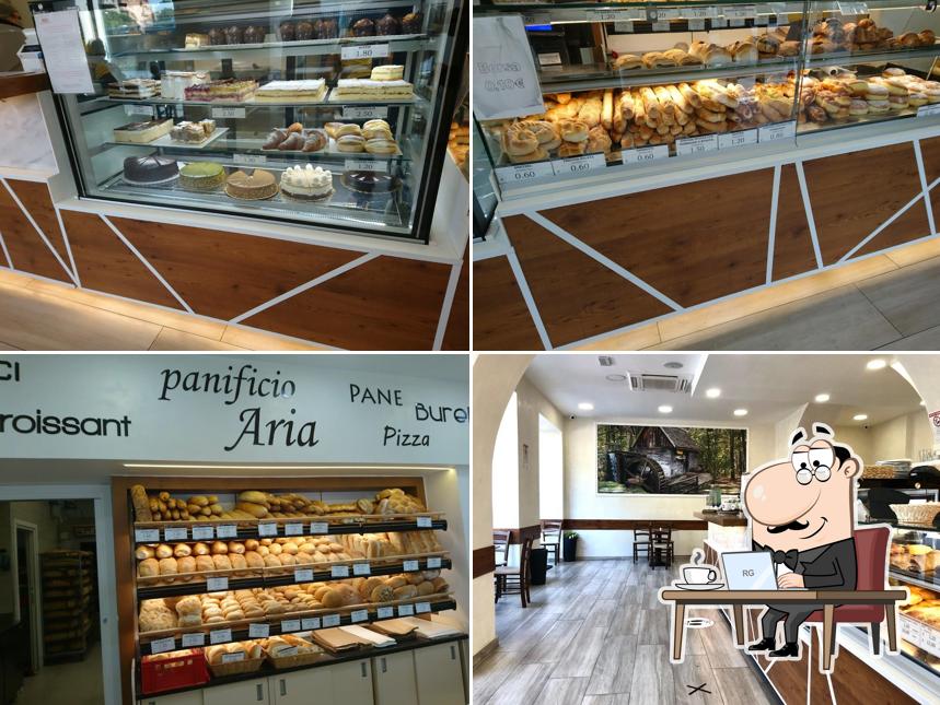 Gli interni di Panificio Aria - Bar - Pasticceria