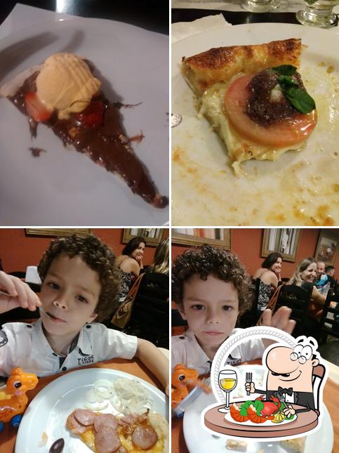 Consiga frutos do mar no Pizzaria Familia Duarte