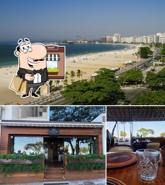 O exterior do Qceviche! Rio