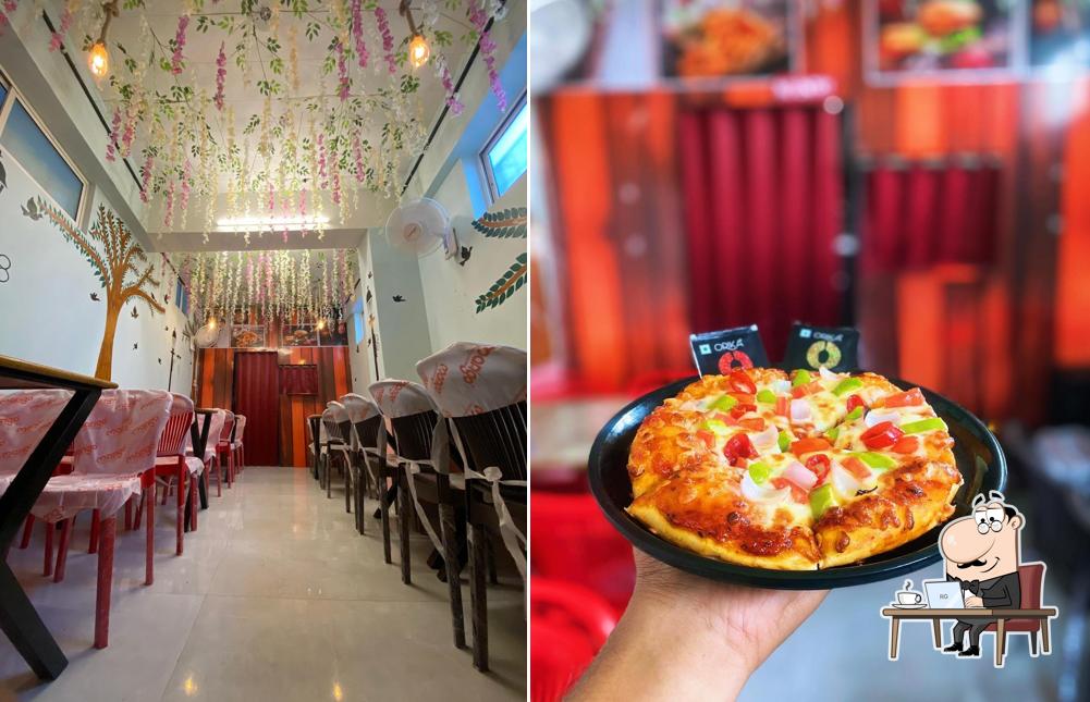 The interior of Shree Radhe Cafe