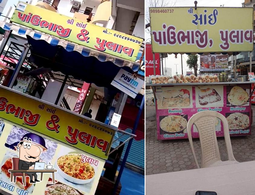The interior of Shree sai pav bhaji