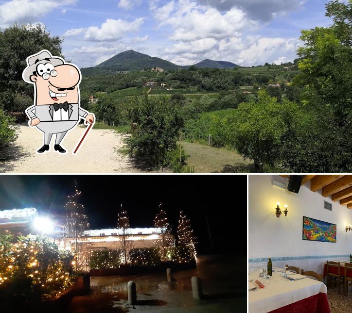 Gli esterni di Trattoria da Berto
