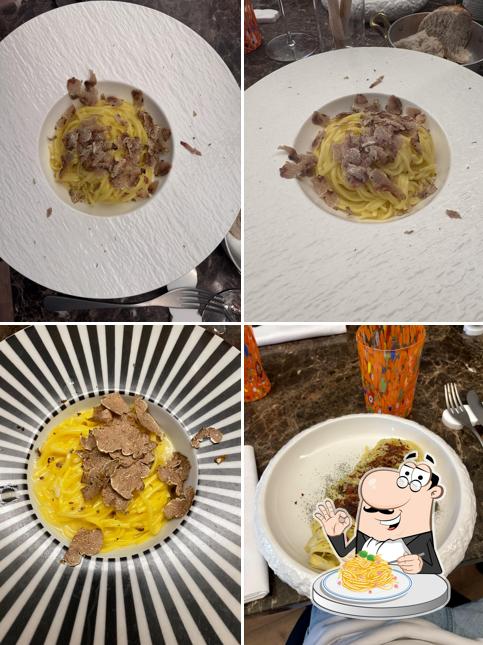 Spaghetti alla carbonara al Ristorante Luce