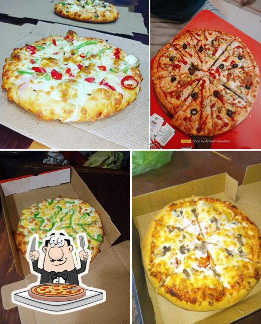 Get different types of pizza
