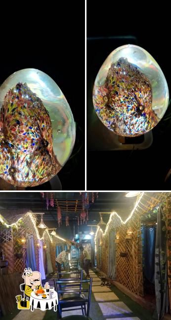 The restaurant's food and interior