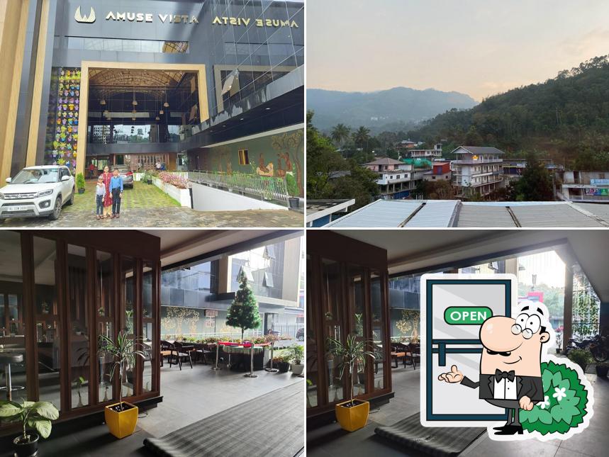 Enjoy the view at the outside area of Amuse Vista Resort and Spa Munnar 4 Star Resort