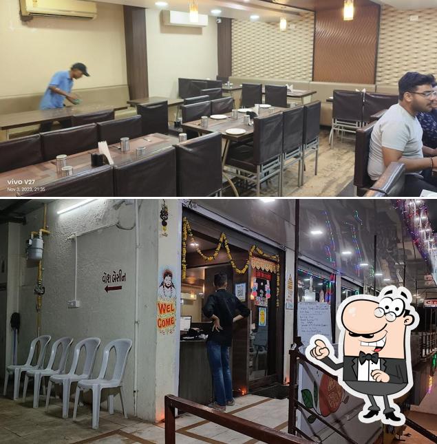 The interior of Anardana Restaurant