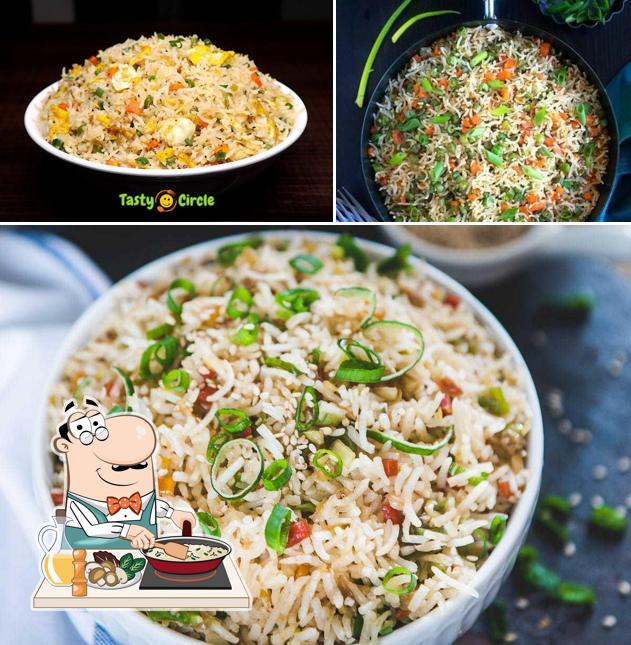 Fried rice at Cafe Express