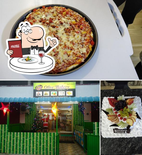 Food at Olive Bakery