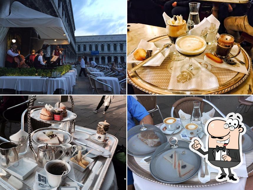 Dai un'occhiata agli interni di Caffè Florian