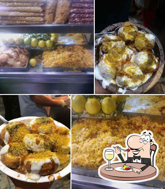 Food at Krishna Chaat Shop