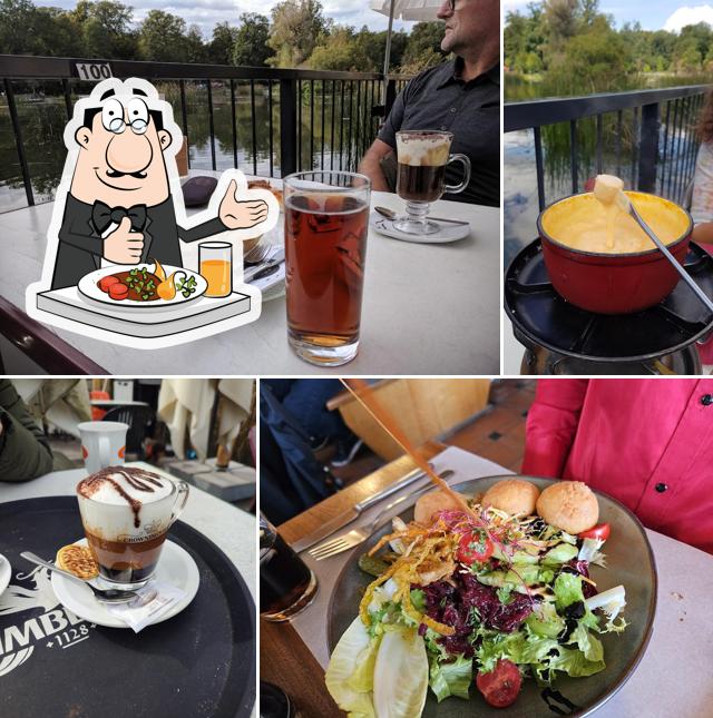 Cibo al Pinte du Lac de Sauvabelin