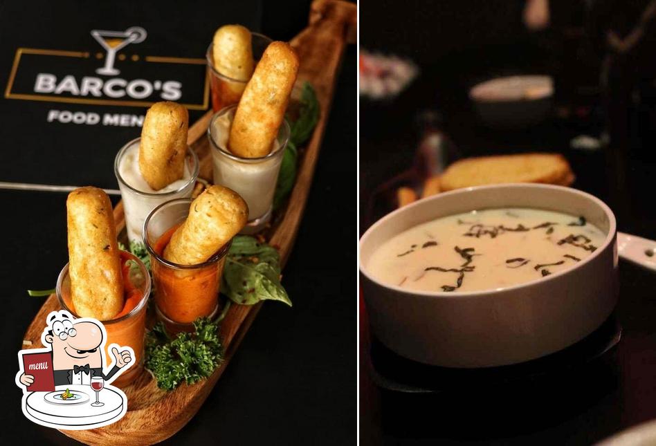 Food at Barco's Restro - Bar