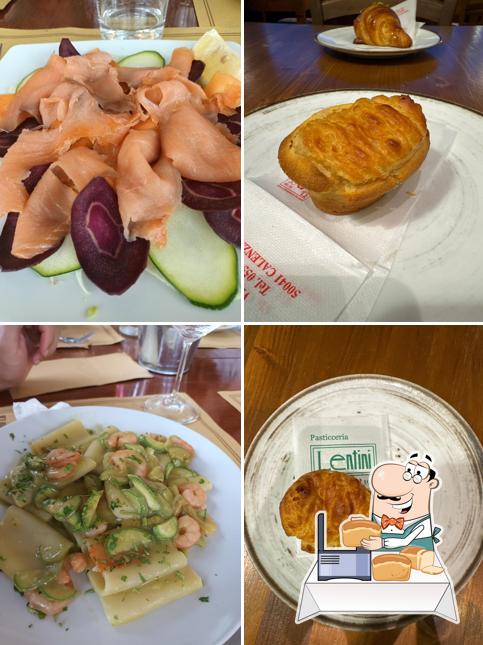 Pane all'aglio al Pasticceria Lentini