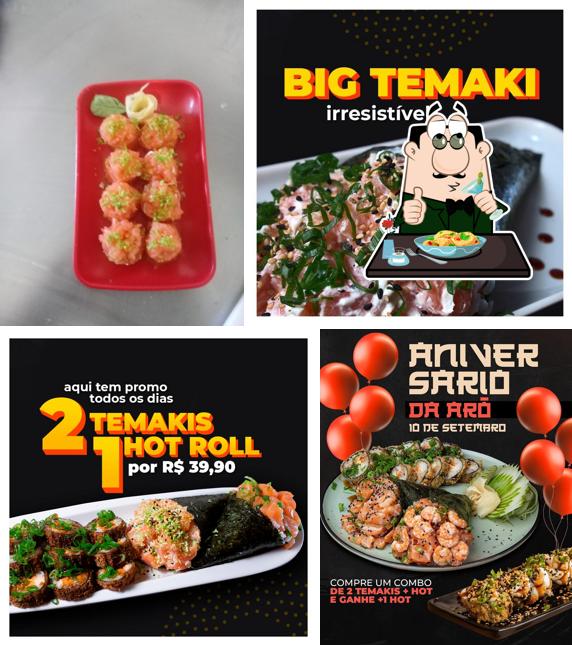 Comida em Arô Temakeria Quiosque