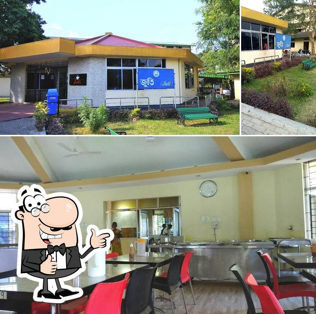 Look at the picture of Juti Canteen