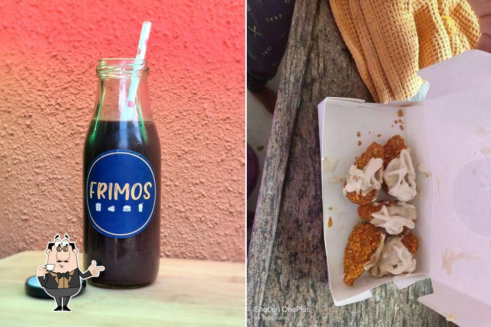 Enjoy a drink at Frimos