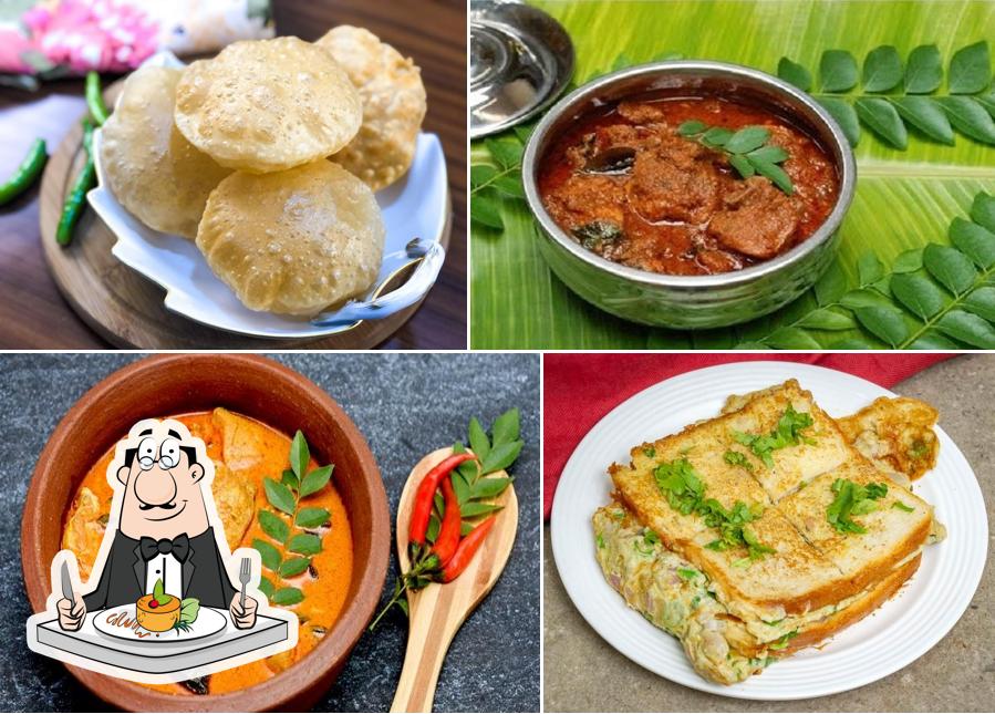Meals at Hyderabadi Dhaba