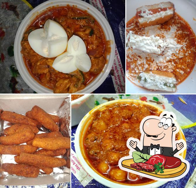Order meat dishes at New ranna ghar