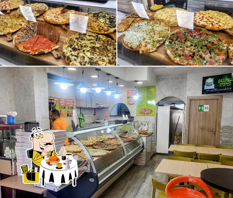 Cibo al Pizza a Spicchi Massimina