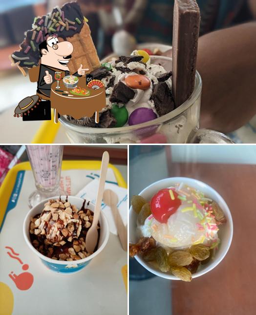 Food at Polar Bear Ice Cream Sundaes - Neykkarapatti