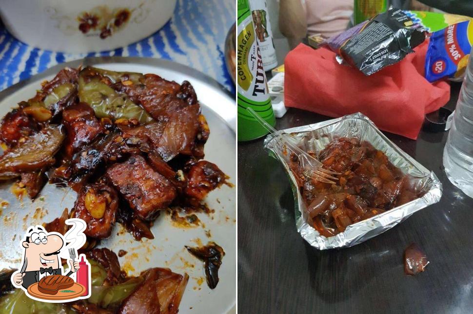 Try out meat dishes at Raj Fast Food Chinese Point