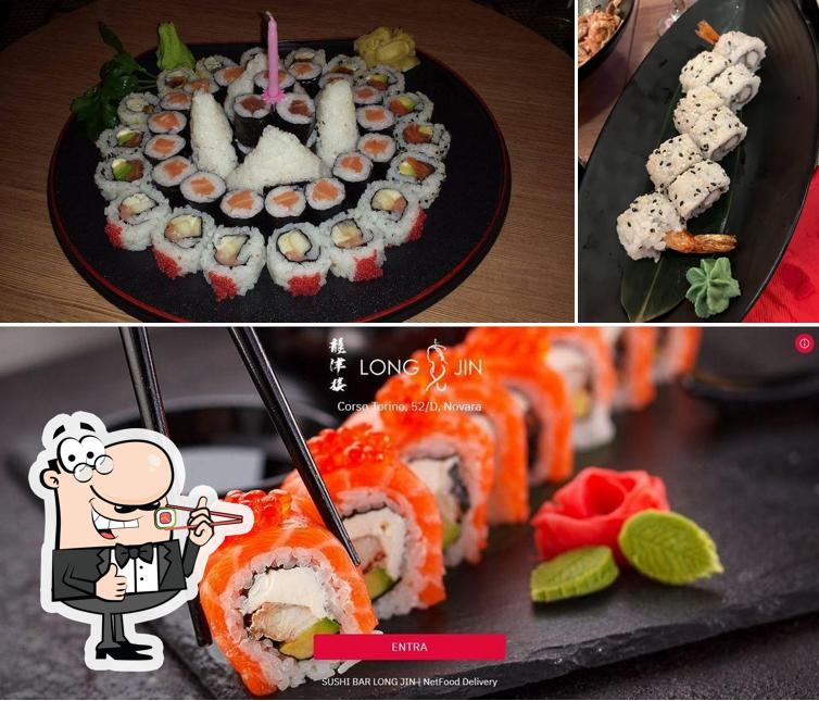 Prenditi le diverse opzioni di sushi
