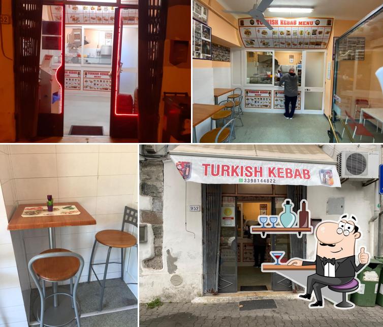 Gli interni di Turkish kebab