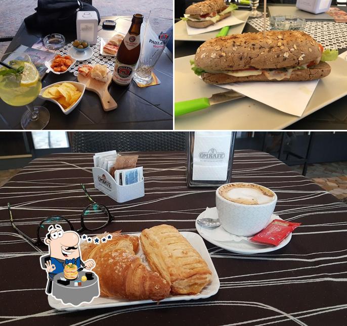 Dai un’occhiata alla foto che raffigura la cibo e birra di Bar Roma