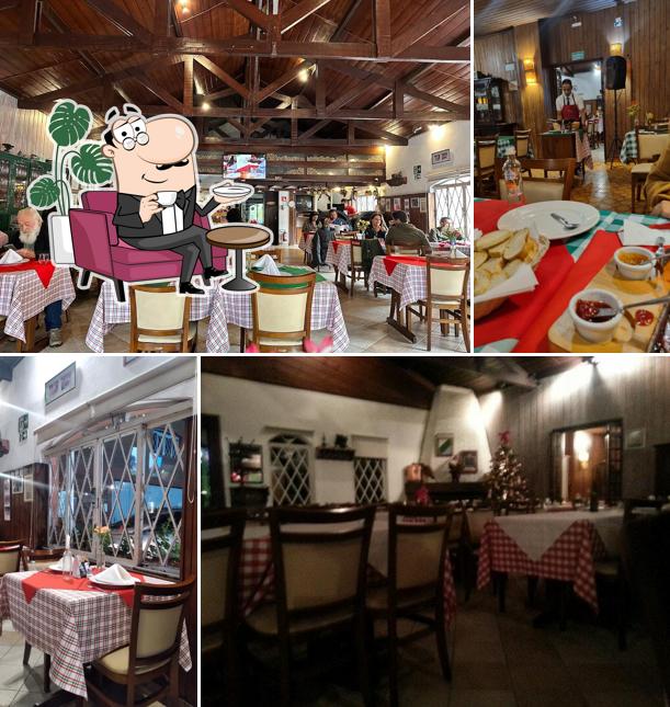 O interior do Cantina Italiana di Nonna Mimi