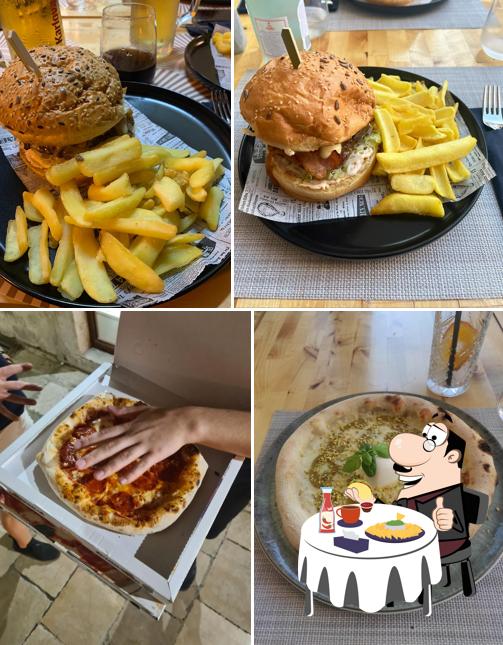 Ordina un hamburger a Caruso