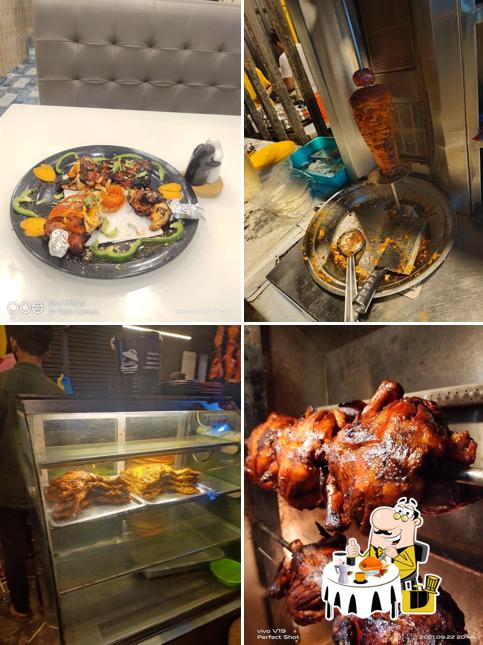 Tandoori chicken at KaaBa family restaurant