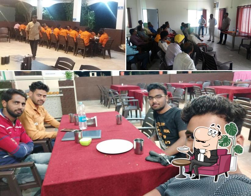 The interior of Mangalmurti Resto