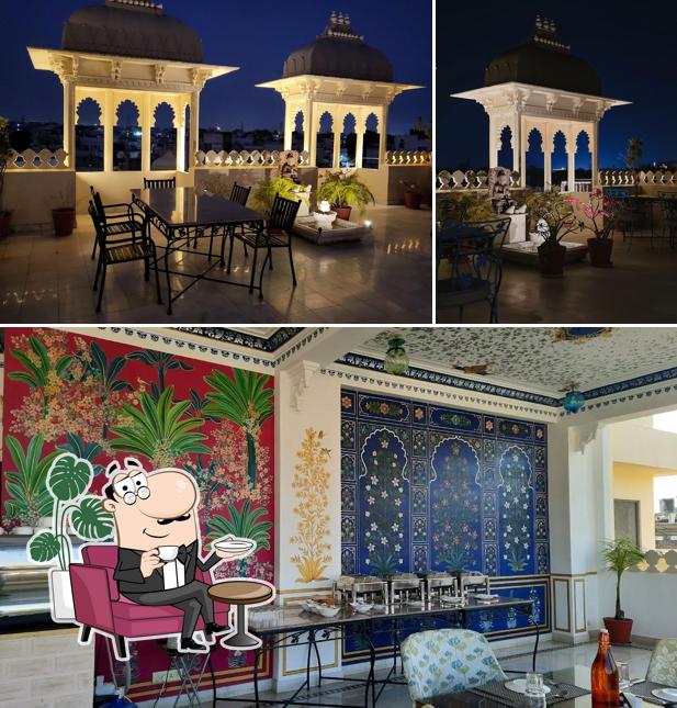 Check out how Medi Pe Cafe & Restaurant - Rooftop Cafe & Restaurant in Udaipur looks inside