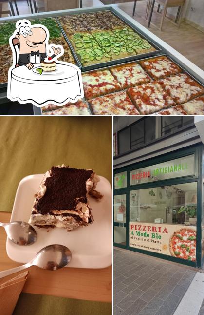 Tiramisù al Pizzeria A MODO BIO