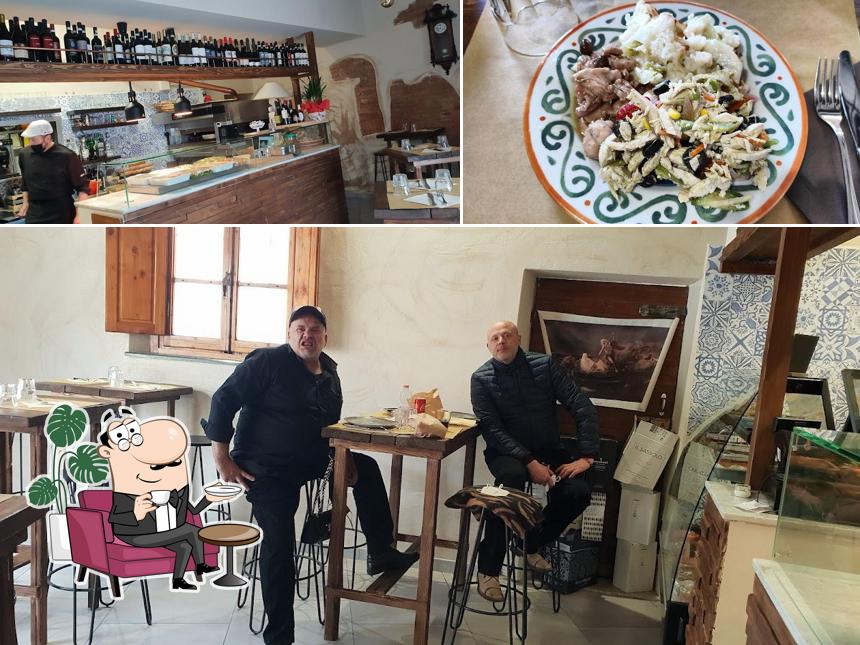 Questa è la foto che raffigura la interni e cibo di Cucina Michelucci