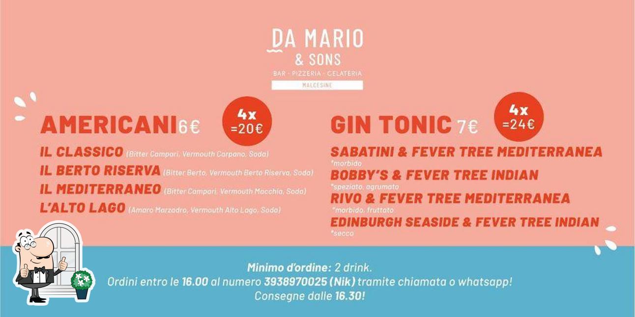 Gli esterni di Da Mario & Sons Drink•Food•Pizza